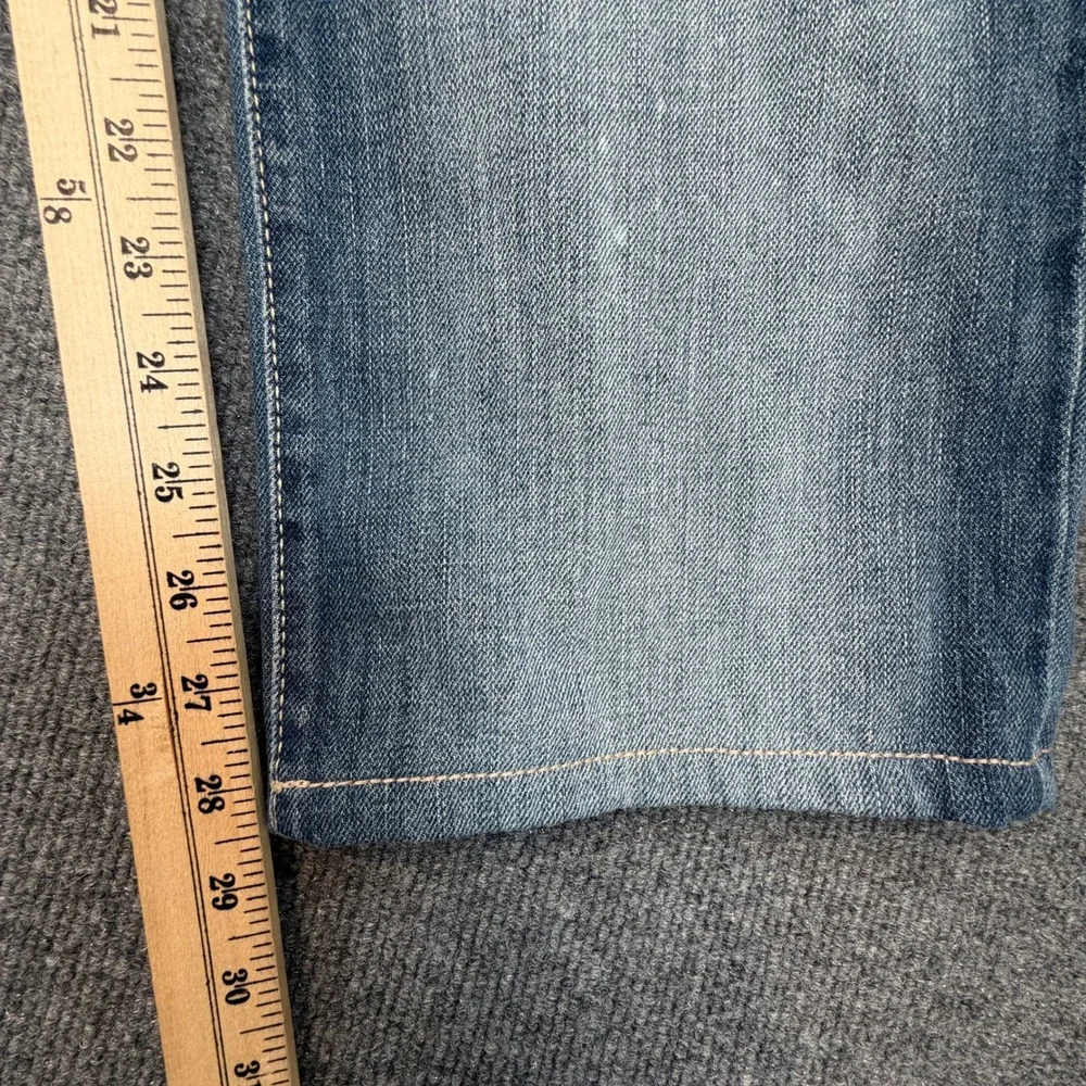 Calvin Klein Jeans Relaxed Straight Men 32x30 (Fits 32x28) Crazy Fade Distressed
